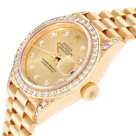 ladies diamond Rolex watch price